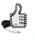 Car Interactive Finger Light Multi-function Warning Anti-rear Collision Light(Thumbs Up)