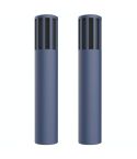 For Teslamic Microphone 1pair Silicone Protective Case Wireless Mic Cover(Midnight Blue)