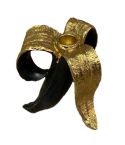 Banana Candle Holder Home Desktop Decorations Banana Peel Candle-Holder Resin Ornament(Black)