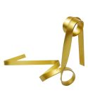 Metal Ribbon Suspended Wine Bottle Holder Home Desktop Decorative Ornaments(Gold)