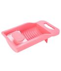 Hand-operated Socks Underwear Washing Board Manual Washboard(Pink)