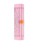 HUANMEI For A3 A4 A5 Paper Cutter With Pull-out Ruler DIY Small Portable Photo Die Cutting Machine(Pink)
