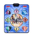 USB Wired Dancing Mat Electronic Music Game Pad Toy To PC(Cool Blue)
