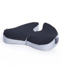 BEWALKER Foldable Travel Seat Cushion Memory Foam Breathable Chair Cushion(Black)