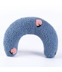U-Shaped Pillow For Cats Pet Dog Sleeping Pillow Cushion(Blue)