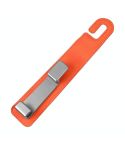 Car Multifunctional Hidden Hook Seat Back Storage Hook(Orange)