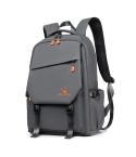 WEIXIER B682 Large Capacity Double Shoulder Backpack Casual Waterproof Travel Bag(Dark Gray)