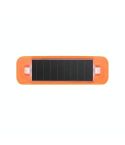 Solar Warning Light Anti-rear Collision LED Flashing Light(Symphony Vibration Sensor+Orange)