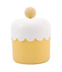 Face Cleansing Milk Foamer Portable Cute Bubbler Foaming Bottle(Yellow)