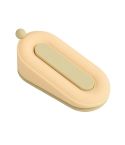 Household Hole-Free Fixed Doorstop Anti-Collision Donut Door Stopper(Yellow)