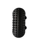 Multifunctional Cat Table Leg Scratcher Pet Silicone Hair Massage Brush(Black)