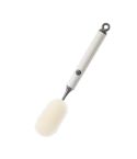 Removable Double Cleaning Cup Brush Sponge Long Handle Wine Glass Thermos Bottle Brush(Gray)