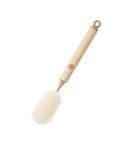 Removable Double Cleaning Cup Brush Sponge Long Handle Wine Glass Thermos Bottle Brush(Khaki)