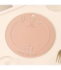 Anti-scald Table Heat Insulation Mat Coaster Simple Lines Greaseproof Non-slip Dinner Plate Pad(Cabin)