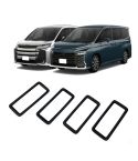 For Toyota 2022 Voxy/Noah 90 Series Rear Air Vent Decorative Frame(Black)