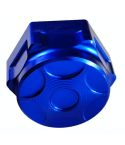 Motorcycle Light Bee Uplink Screws Uplink Modification Screws Decorative Cover(Blue)