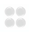 10pcs Car Modification Protection Keyhole Anti-Blocking Sticker(White)