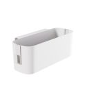 Dormitory Storage Hanging Basket Bedside Hanging Shelf Desktop Storage Box(White)