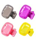 4pcs Toothbrush Storage Clip Toothbrush Protective Cap Portable Plastic Toothbrush Box(Color Random Delivery)
