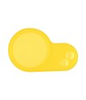 For KUGOO M4 AIMITE Scooter Dashboard Silicone Protective Case(Yellow)