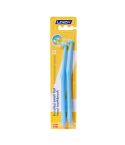 LERCH 2 In 1 Pointed + Rounded Orthodontic Teeth Cleaning Brush Pet Dental Crevice Brush(Color Random Delivery)