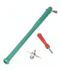 3pcs /Set Tire Valve Installation Repair Removal Wrench Tools(Green)