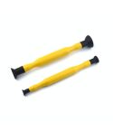 2pcs /Set Manual Valve Suction Cup Grinder Auto Repair Tool(Yellow)