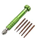 5 In 1 Aluminum Alloy Screwdriver Cell Phone Disassembly And Repair Tools(Green)