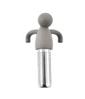 Man Shape Tea Filter Brewer 304 Stainless Steel Tea Strainer(Grey)