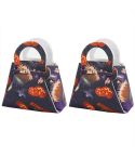 2pcs /Pack DIY Halloween Candy Bag Children Dress-Up Felt Gift Bag(Pumpkin Ghost Pills)
