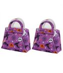 2pcs /Pack DIY Halloween Candy Bag Children Dress-Up Felt Gift Bag(Spider Web Skeleton Pumpkin)