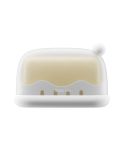 Traveling Portable Sealed Soap Box Household Bathroom Soap Holder(White)