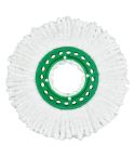For Libman Tornado Spin Mop Microfiber Mop Pad Replacement Parts(White)