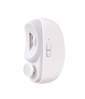 CH-705 2-in-1 Multifunctional Electric Nail Grinder with Light Children Anti-pinch Nail Clippers(White)
