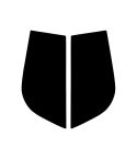 For Maserati MC20 2pcs /Set Universal B-pillar Decoration Stickers for Left and Right Driving(Black)