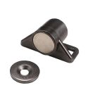 Household Cabinet Door Magnetic Suction Buckle Bumper Ball Adhesive Coupler(Black)