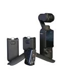 For DJI Pocket 3 Camera Stickers Anti-scratch Non-adhesive Protective Film(Matrix Black)