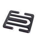 Child Car Seat Belt Adjustment Buckle Fixed Limiter(Black)