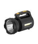 E-SMARTER 8W5205-2 Small Carrying Light With RGB Colorful Lamps Outdoor Cycling Searchlight(Black)