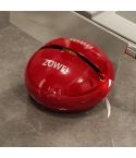 Suction Cup Knife Sharpener Kitchen Household Mini Sharpening Tool Tungsten Steel Quick Sharpening Tool(Red)
