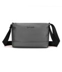 WEPOWER Simple Shoulder Bag For Men Light Casual Commuter Messenger Pack(Gray)