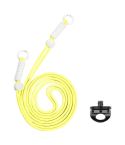 BRDRC Camera Strap Crossbody Lanyard With 1/4 inch Screw Anti-loss Rope Accessory(Yellow White Knot)