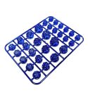 E-Bike Motorcycle Hexagonal Screw Cap Modification Accessories Electroplated Burned Titanium Screw Decoration(Blue)