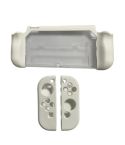 For Nintendo Switch OLED / Joy-Con 2 In 1 Protective Case TPU Cover Support(White)