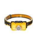 E-SMARTER W6100A LED Mini Wave Sensor Headlamp COB Outdoor Adventure Fishing Bright Headlamp(Yellow)