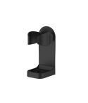 3pcs /Pack Adhesive Hook Rack for Electric Razors Shaver & Beauty Tool Organizer Semi-Open Design for Easy Access(Black)