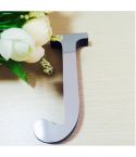 2 PCS Home Decoration Creative Personality English Letters Acrylic Mirror 3D DIY Wall Stickers(J)