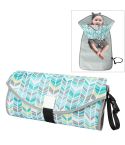Baby Changing Diaper Pad Portable Folding Waterproof Nursing Pad, Size:One size(Small maple leaf)