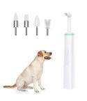 Pet Electric Toothbrush Tooth Polisher Oral Cleaning Plaque Removal Tool(Green)