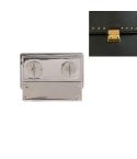 Luggage Hardware Accessories Female Bag Lock Buckle(Silver)